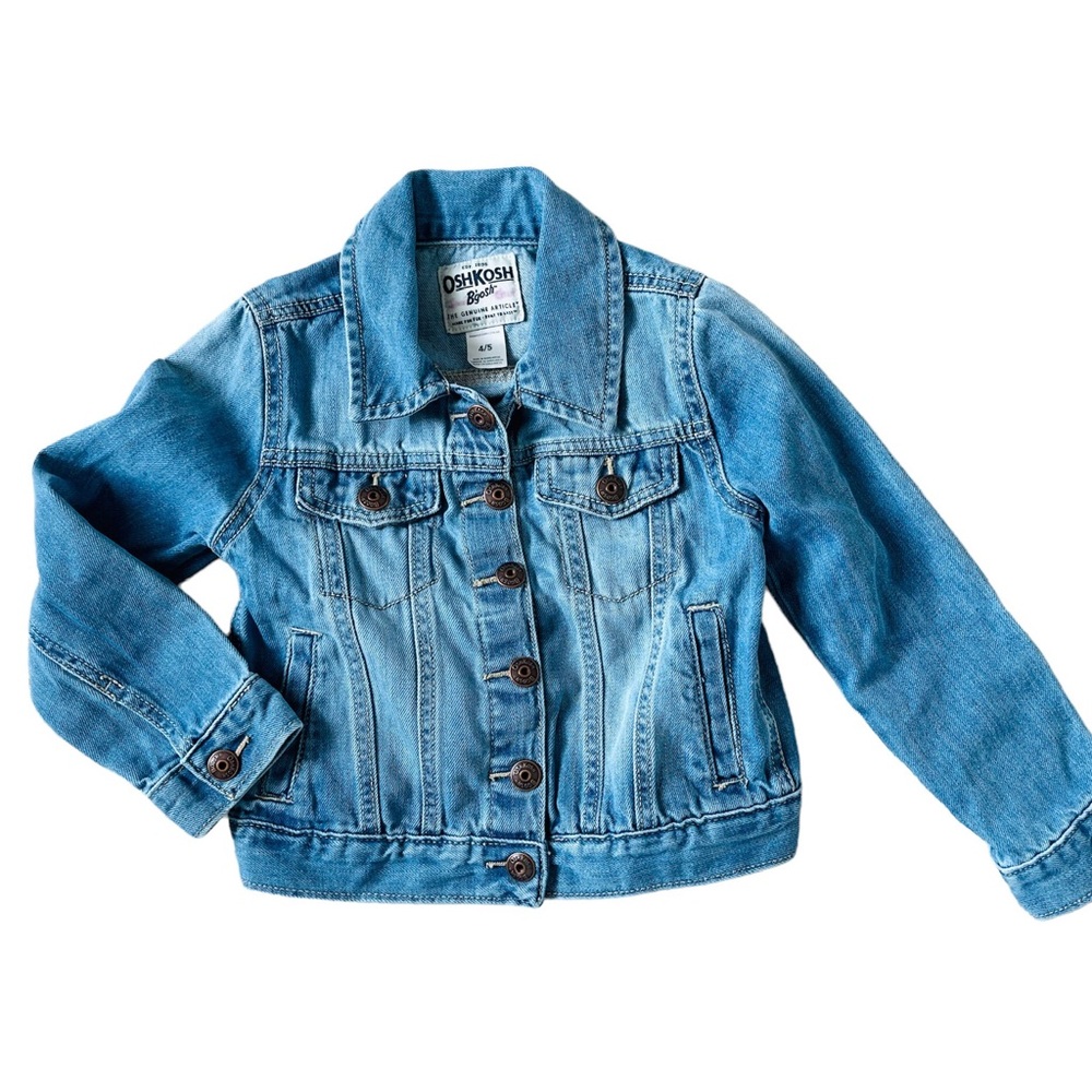 VTG Oshkosh B’Gosh Jean Jacket Girls size 4/5